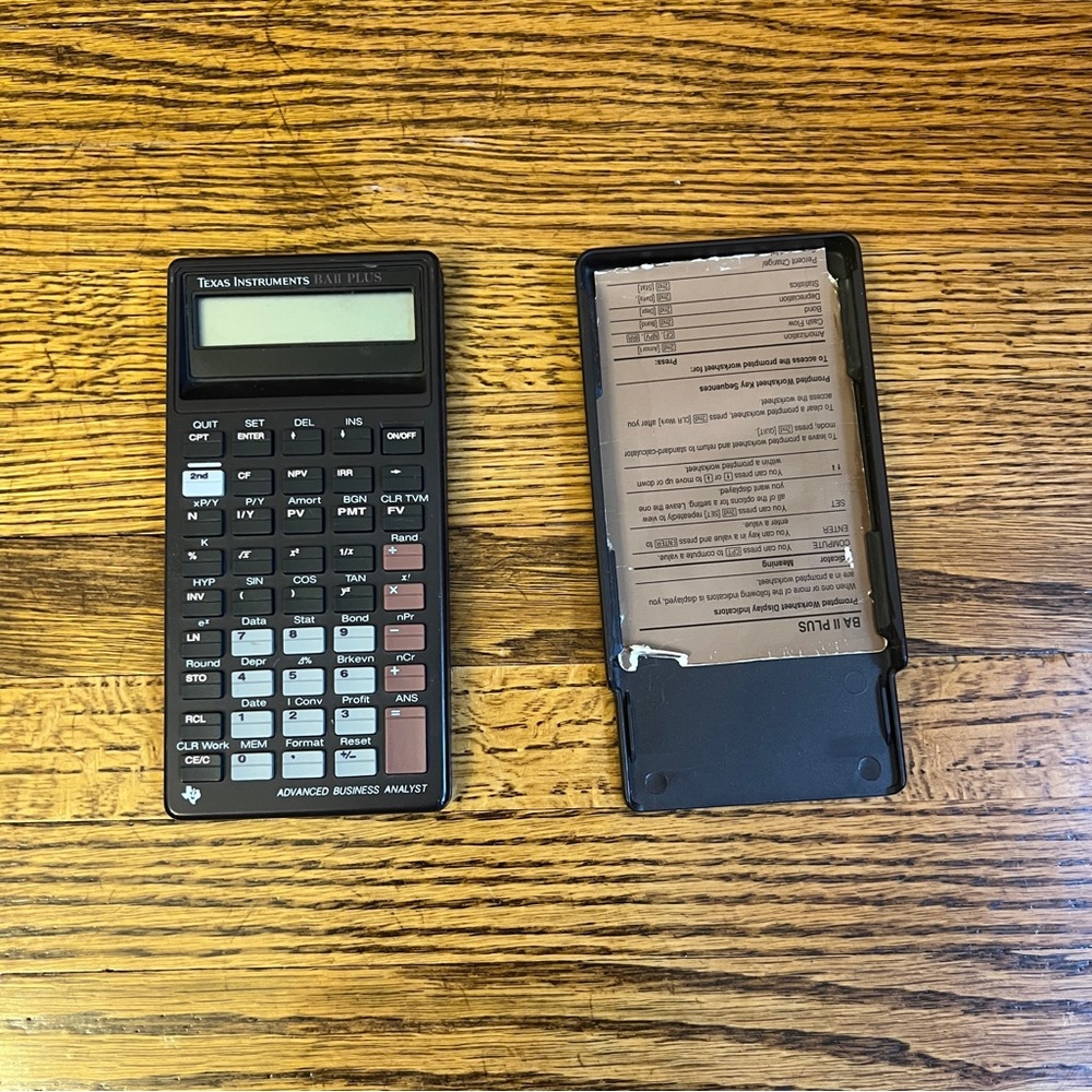 Texas Instruments BAII-Plus Advanced Business Analyst Calculator